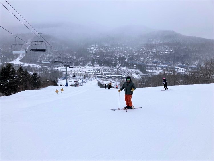 Station Touristique Stoneham -  l'ouverture graduelle avant la tempête