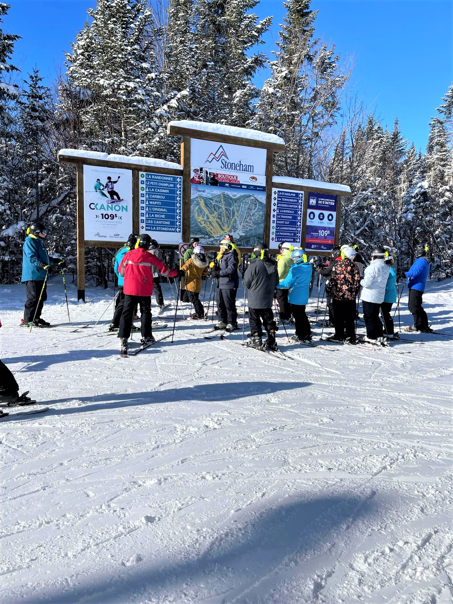 Station touristique Stoneham - Une journée comblée sur les pentes