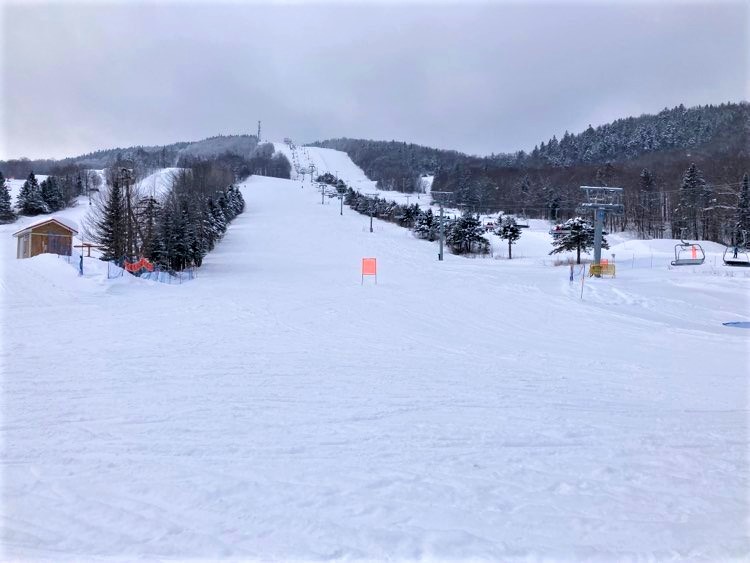 Station touristique Stoneham - Belle amélioration des conditions de glisse