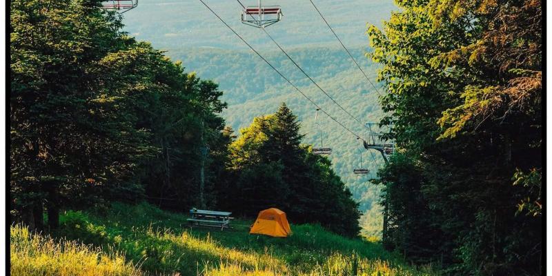 Mont Sutton - Gagner 4 billets en télésiège (incluant montées à vélo)