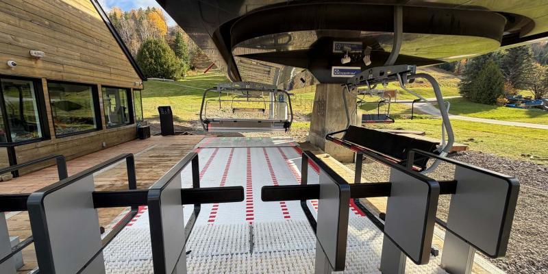 Sommet St Sauveur - Sommet Express offrira un tapis d'embarquement 