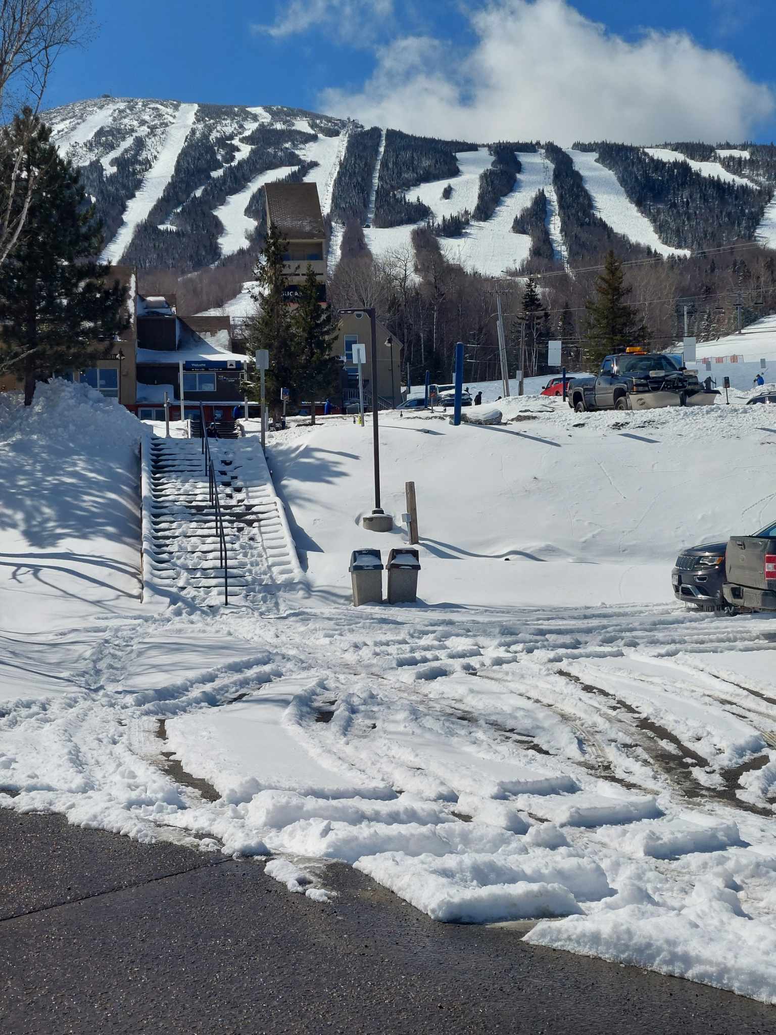 SugarLoaft - Très beau ski de printemps