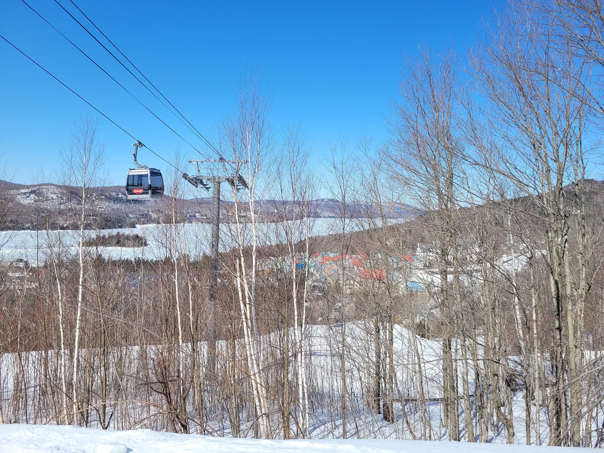 Tremblant - Une condition de neige très rapide