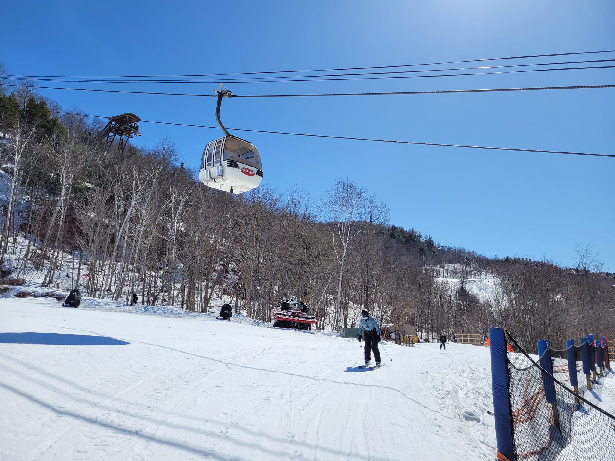 Tremblant - Une condition de neige très rapide