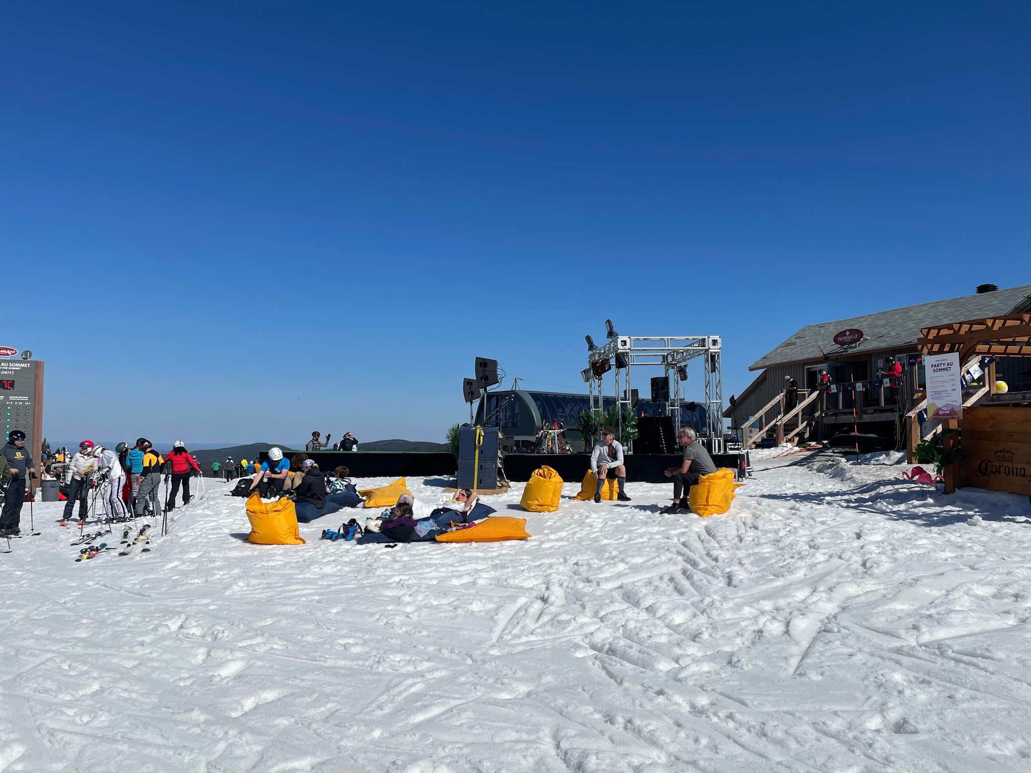 Tremblant -  Du ski de printemps comme on l'aime