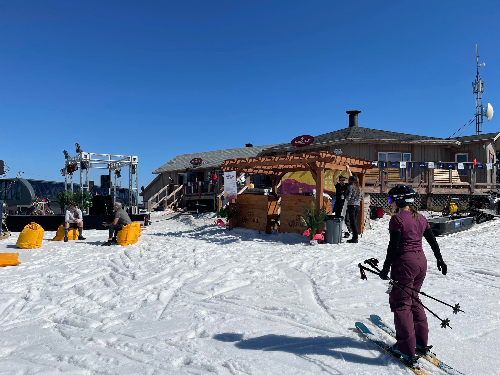 Tremblant -  Du ski de printemps comme on l'aime