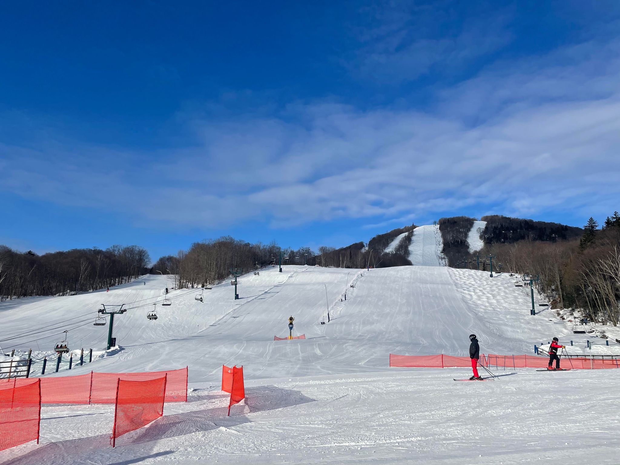 Mont Tremblant - Belle journée et conditions assez difficiles pour débutants