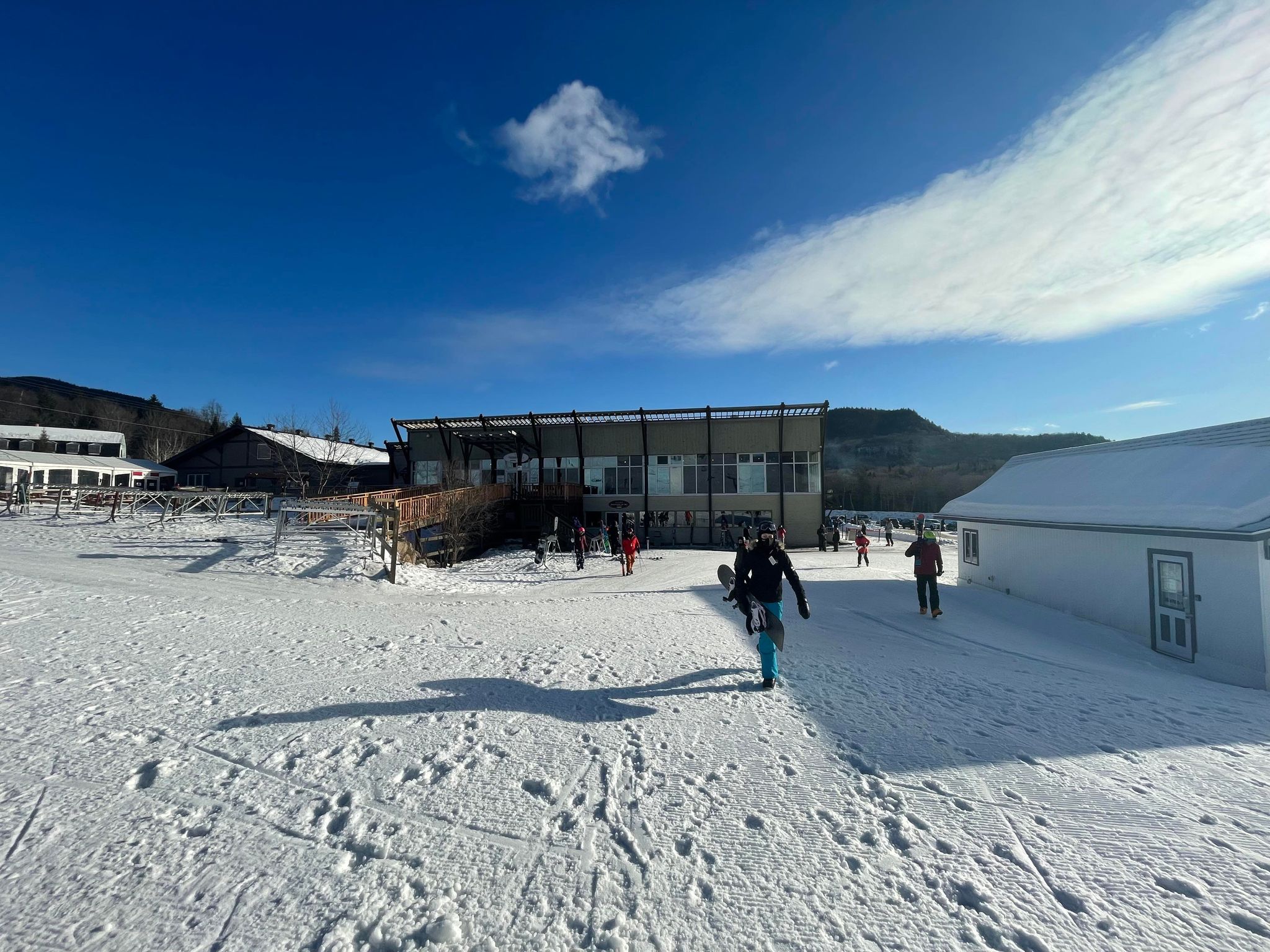 Mont Tremblant - Belle journée et conditions assez difficiles pour débutants