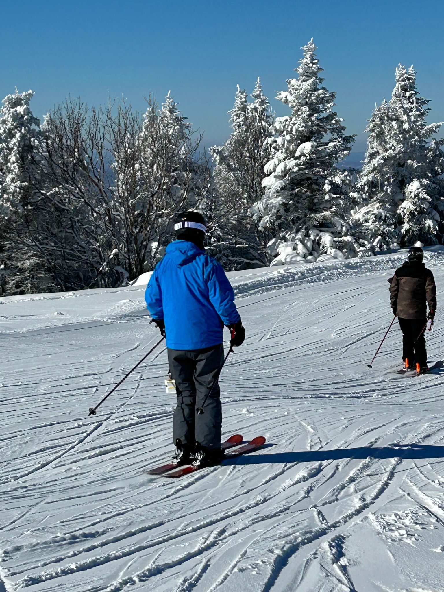 Mont Tremblant - De l'art sur la montagne et une belle qualité de neige