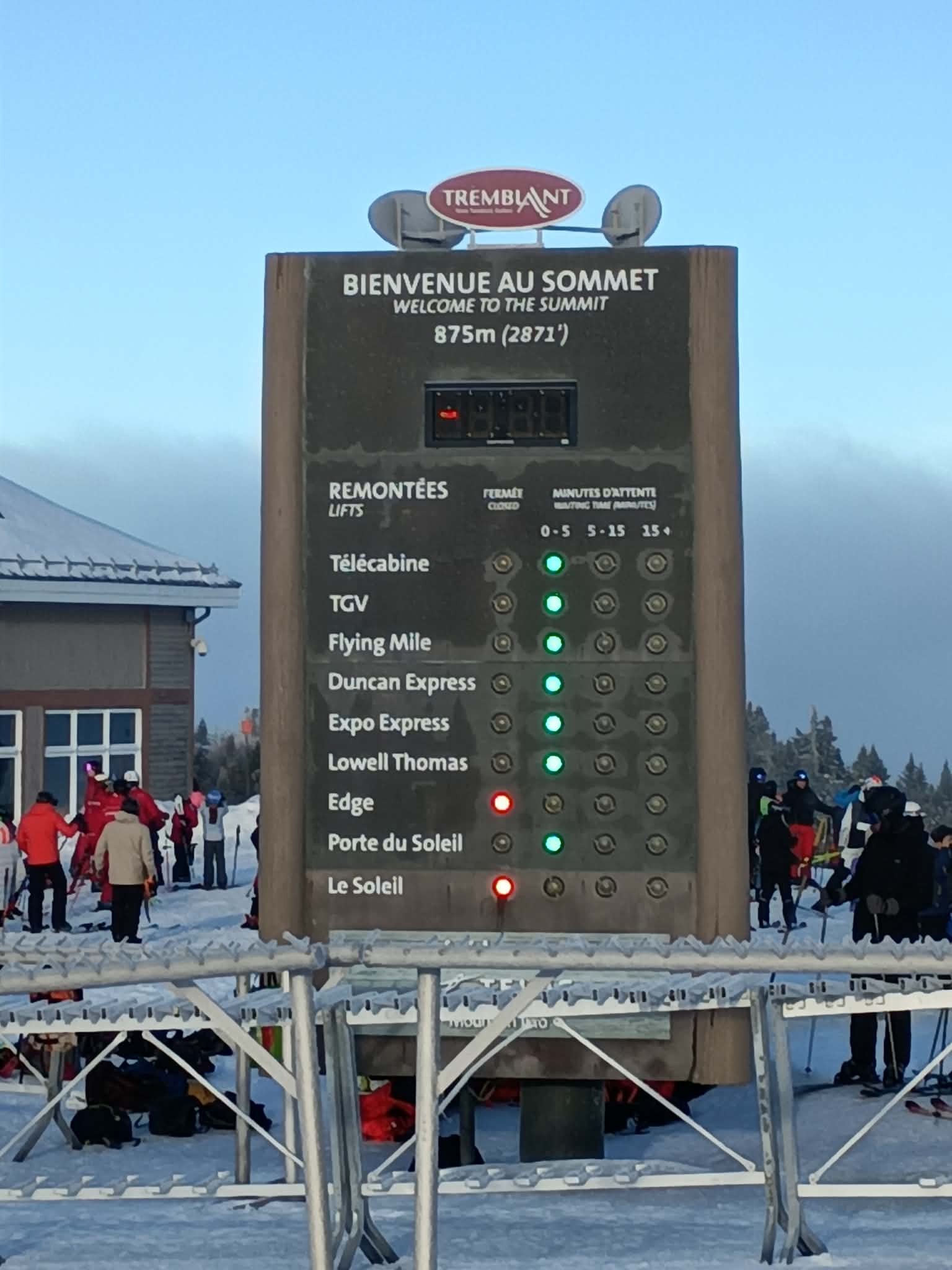 Mont Tremblant - L'ambiance est au rendez-vous
