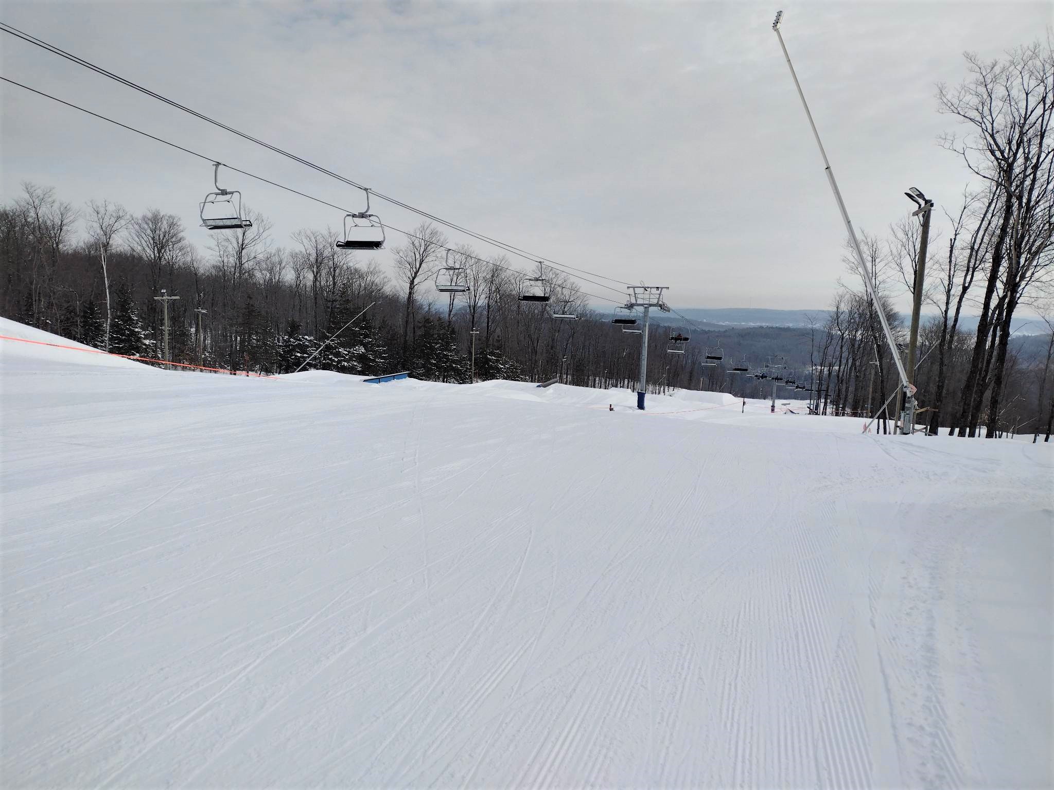Vallée du Parc - Malgré le froid, on passe de très beaux moments