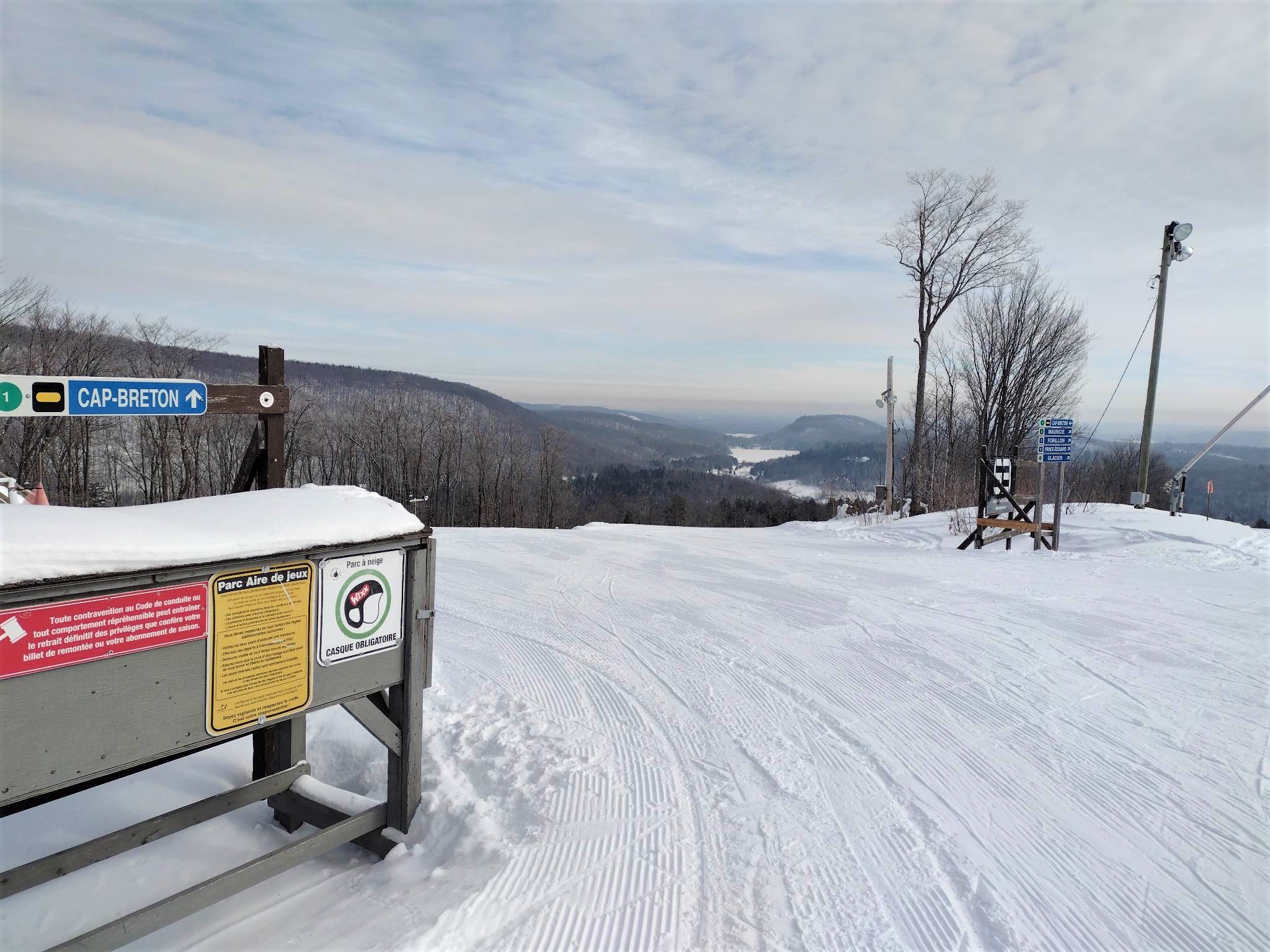 Vallée du Parc - Malgré le froid, on passe de très beaux moments